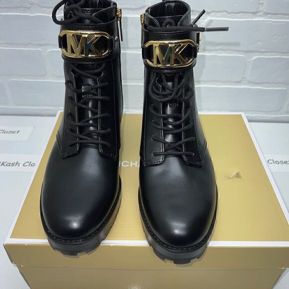 Michael kors boots Kincaid Lace up boots - Black - Picture 2 of 8